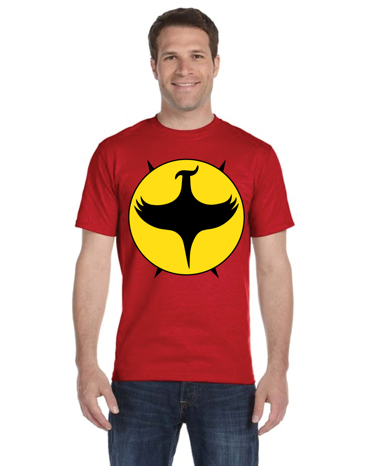 Red Zagor shirt.